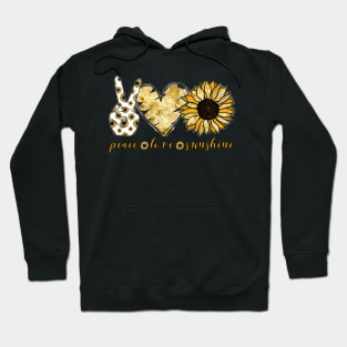 Peace love sunshine Hoodie